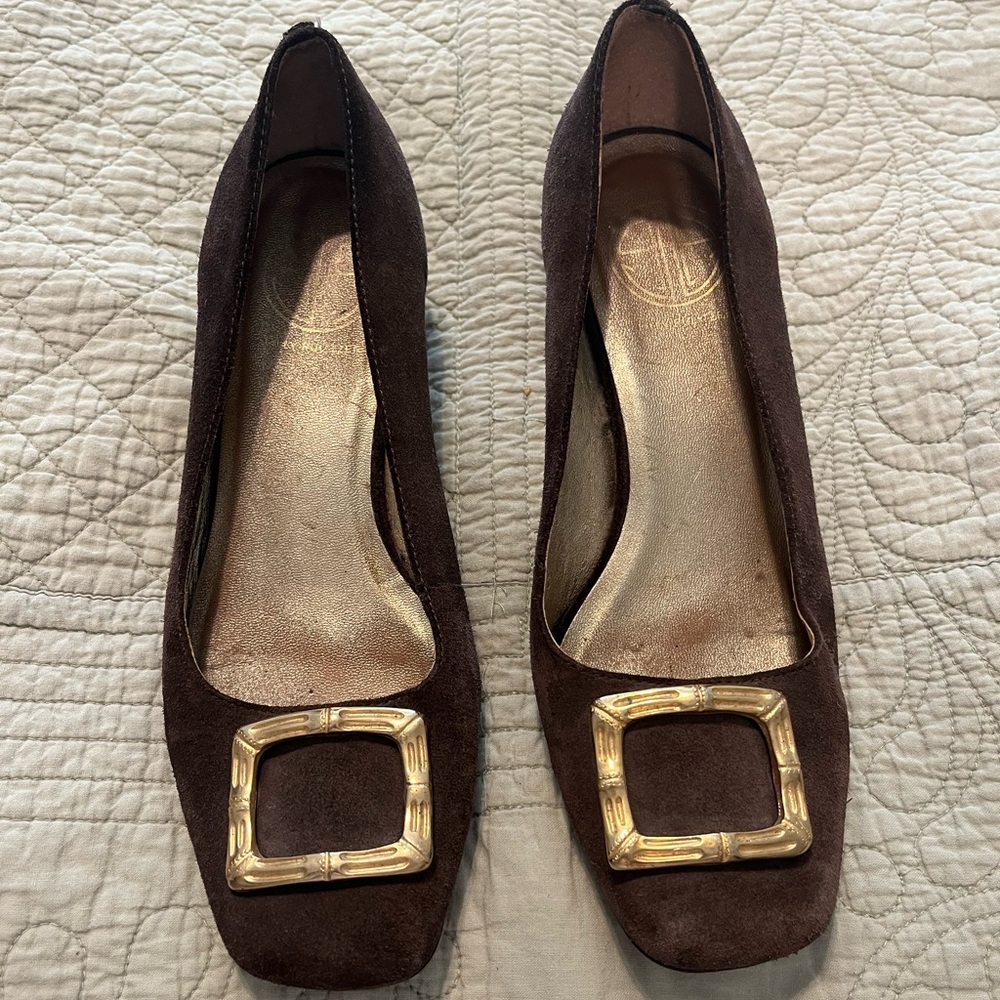 Lilly Pulitzer loafers suede